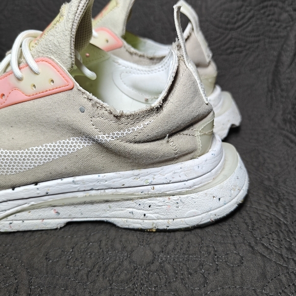 Nike Air Zoom-Type Crater Cream Peach  Athletic Sneakers Men\'s Shoe Size 9 main image 4